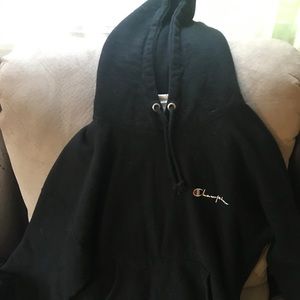 Girls Champion pull over hoodie sz M